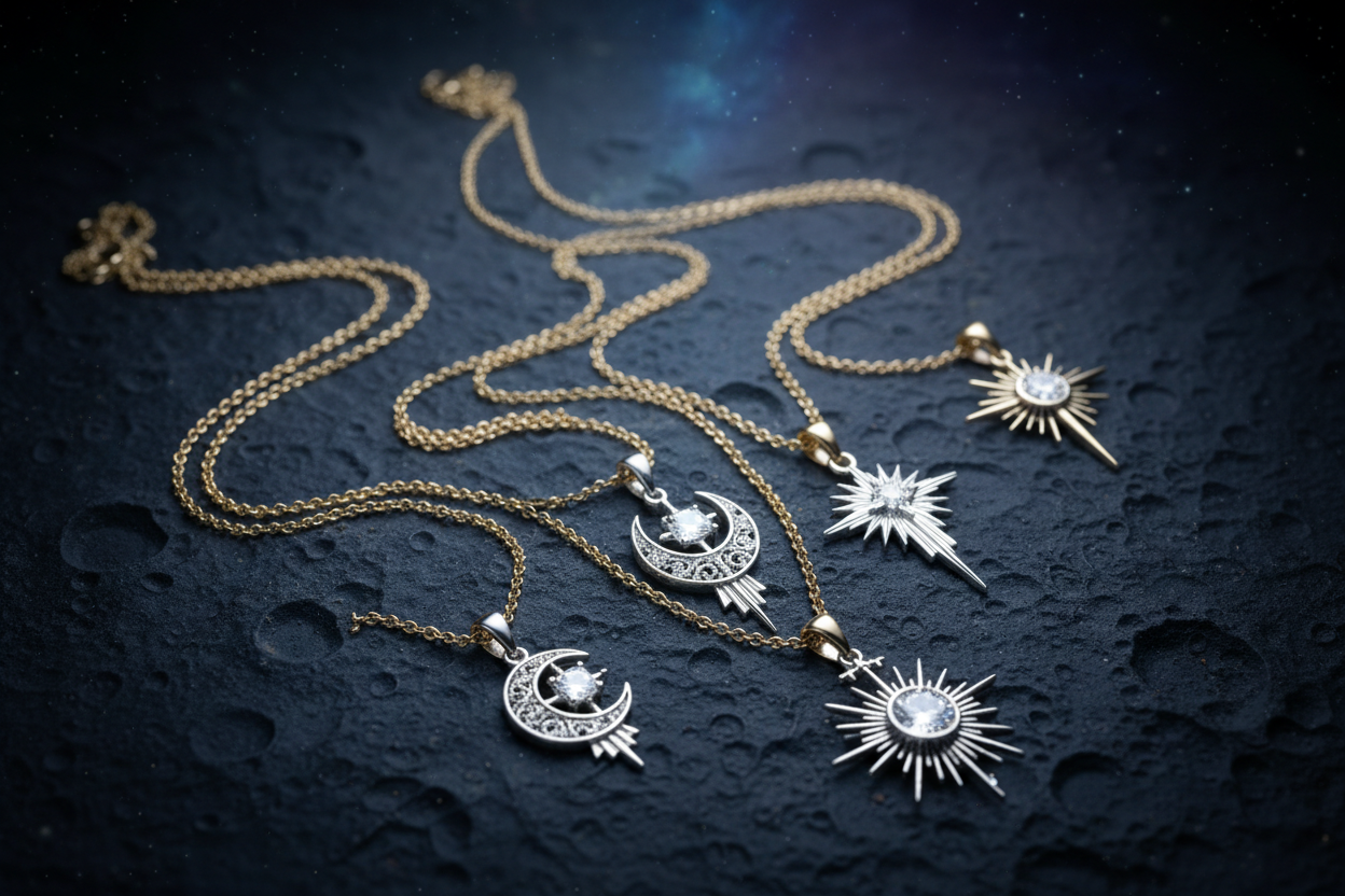 Moonlit Necklaces