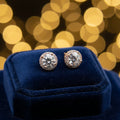 The Rose Dusk Halo Studs