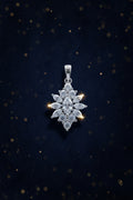 Bloom Moissanite Pendant