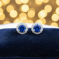 The Midnight Blue Halo Studs