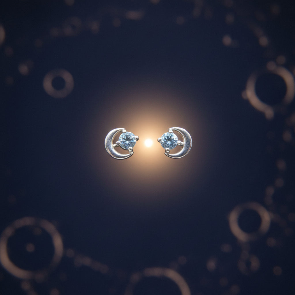 The Star & Moon Studs