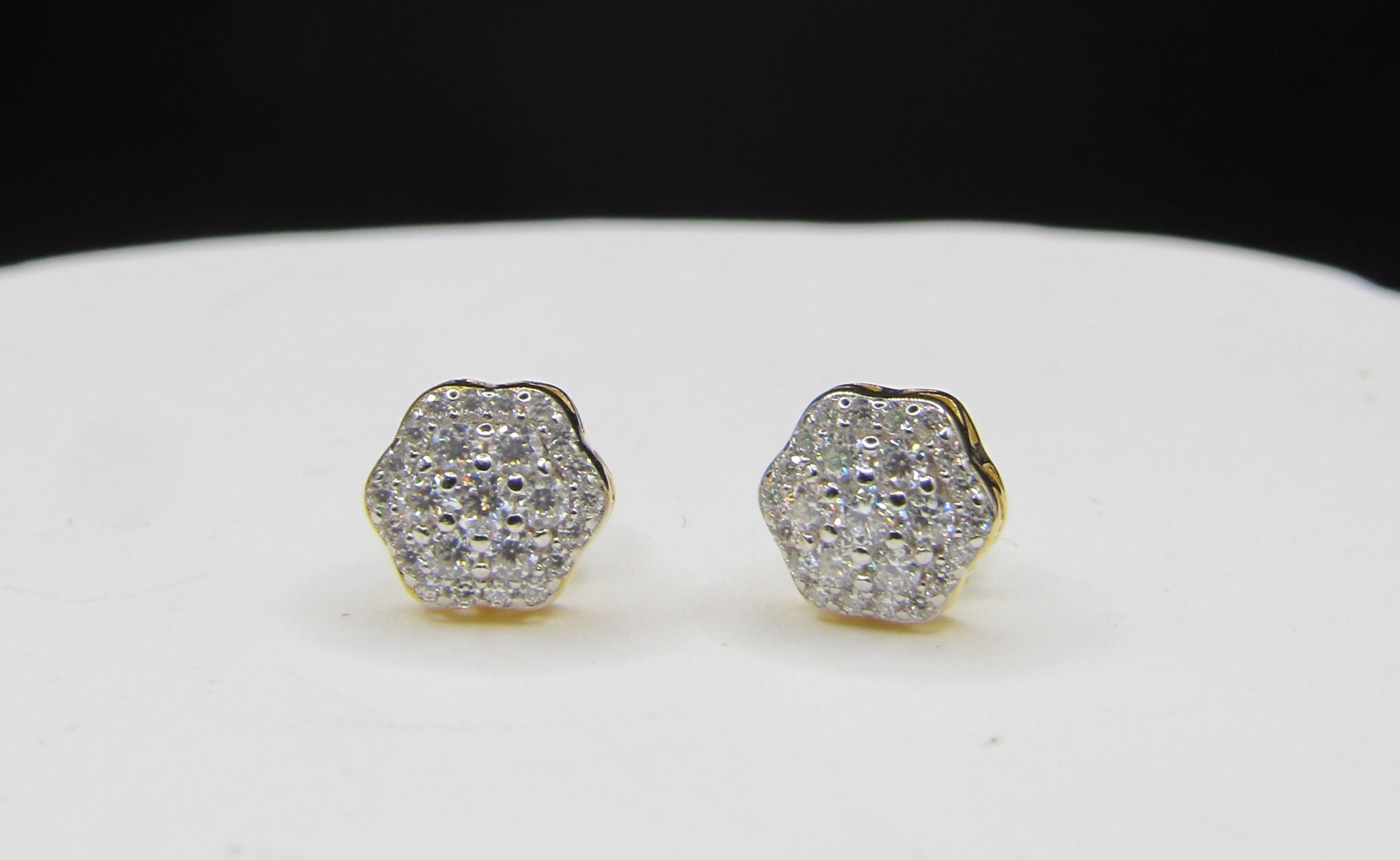 Celestia Cluster Stud Earrings