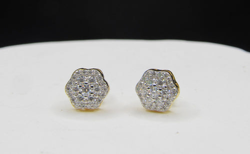 Celestia Cluster Stud Earrings
