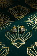 The Gold Solitaire Studs