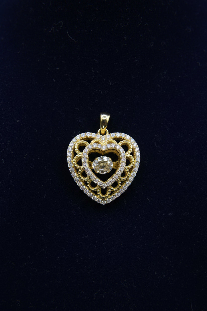 The Dancing Heart Pendant