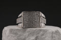 Luminary Pavé Halo Ring