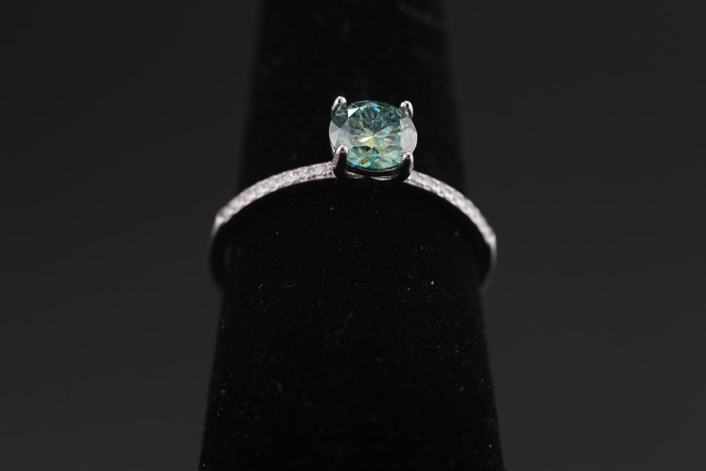 Aqua Lumière Pavé Ring