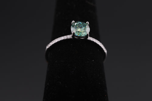 Aqua Lumière Pavé Ring