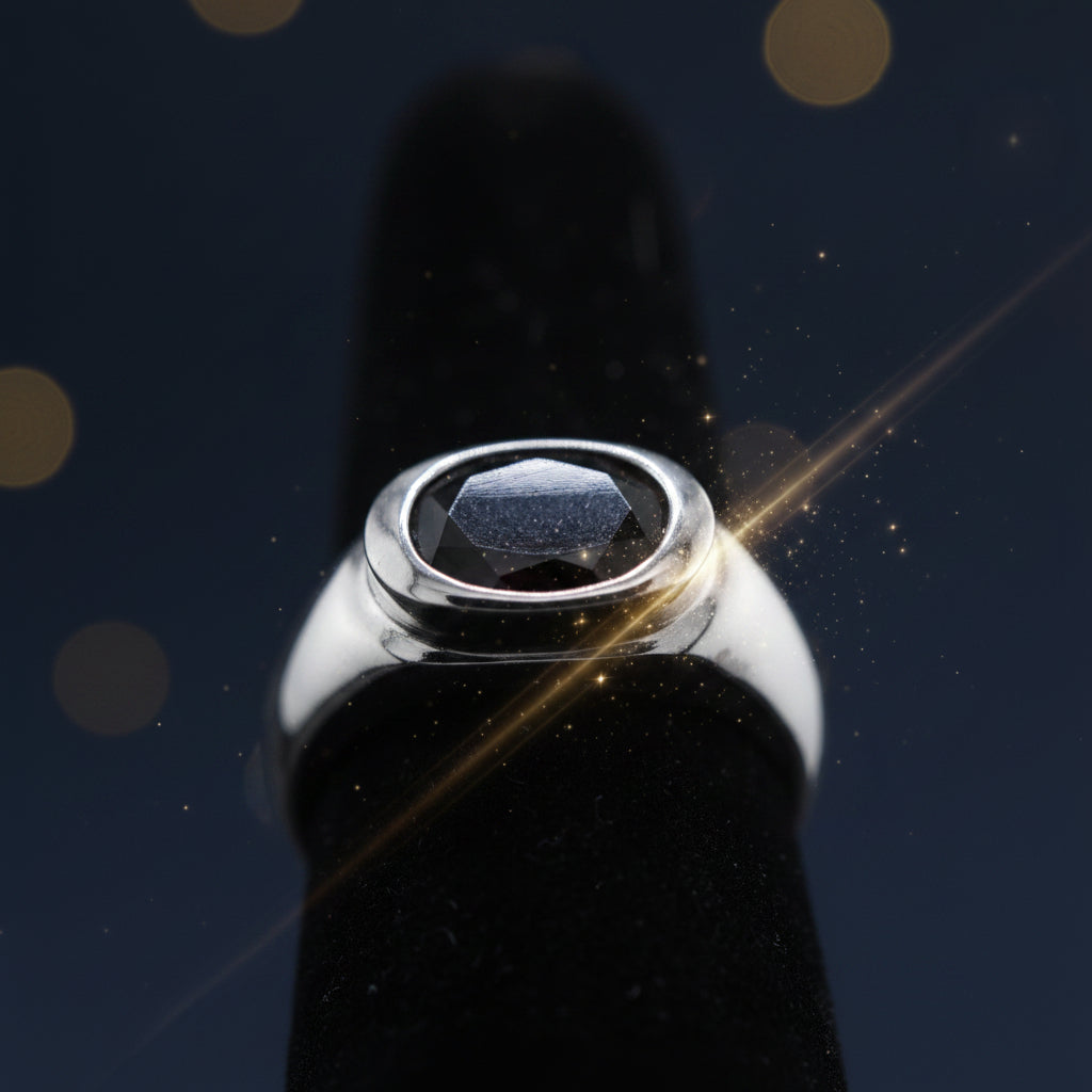 Crimson Dusk Ring