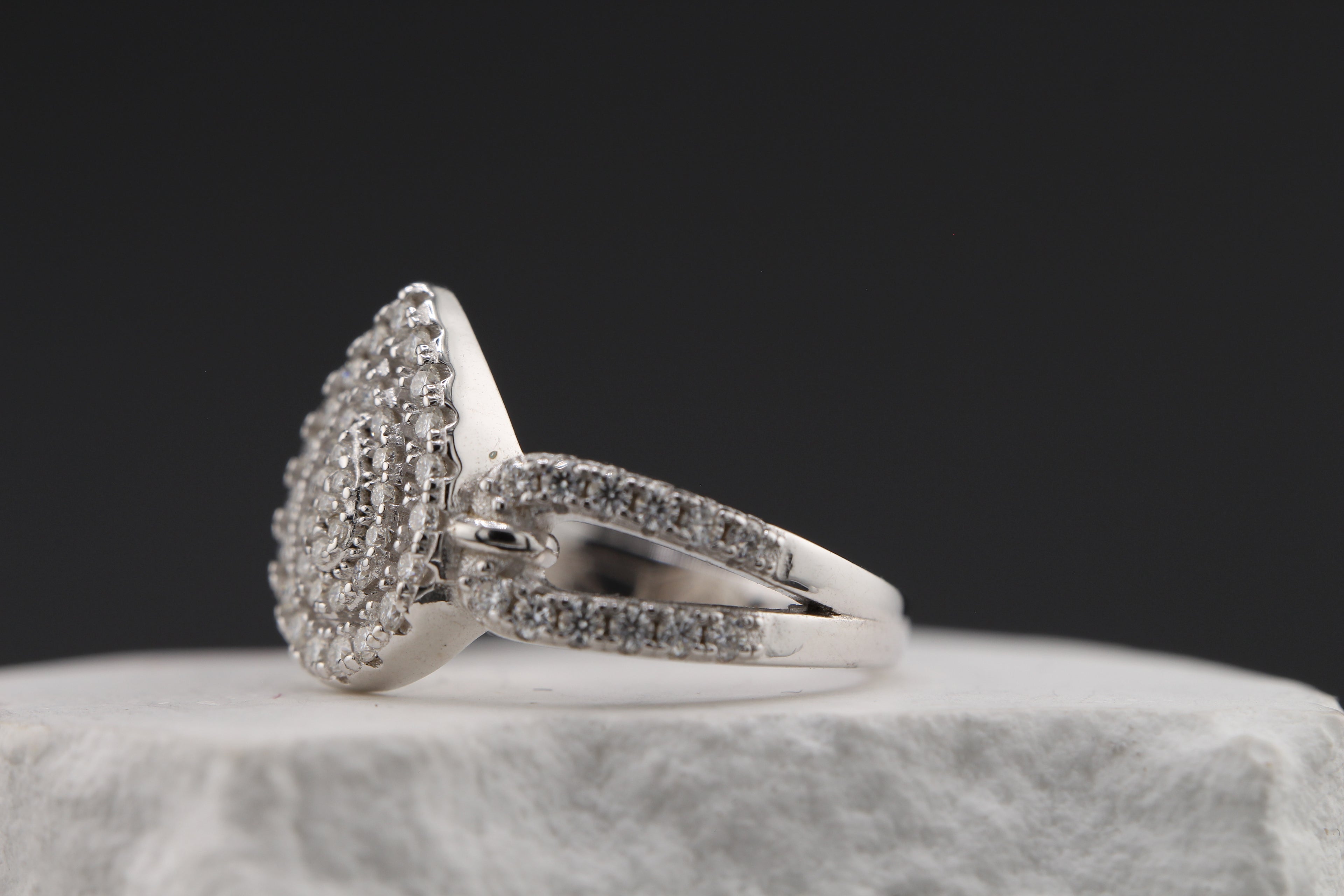 Luminary Pear Ring