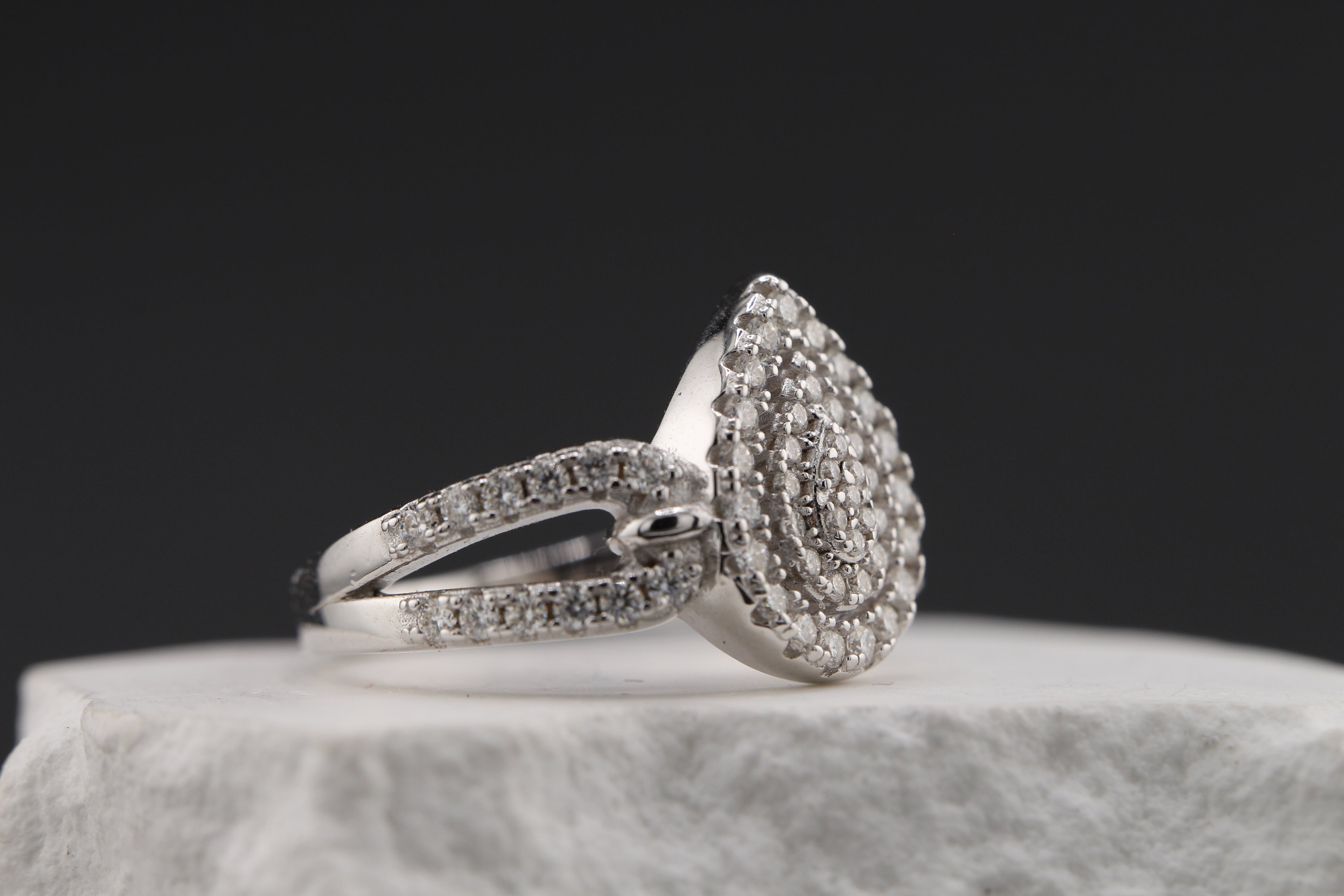 Luminary Pear Ring