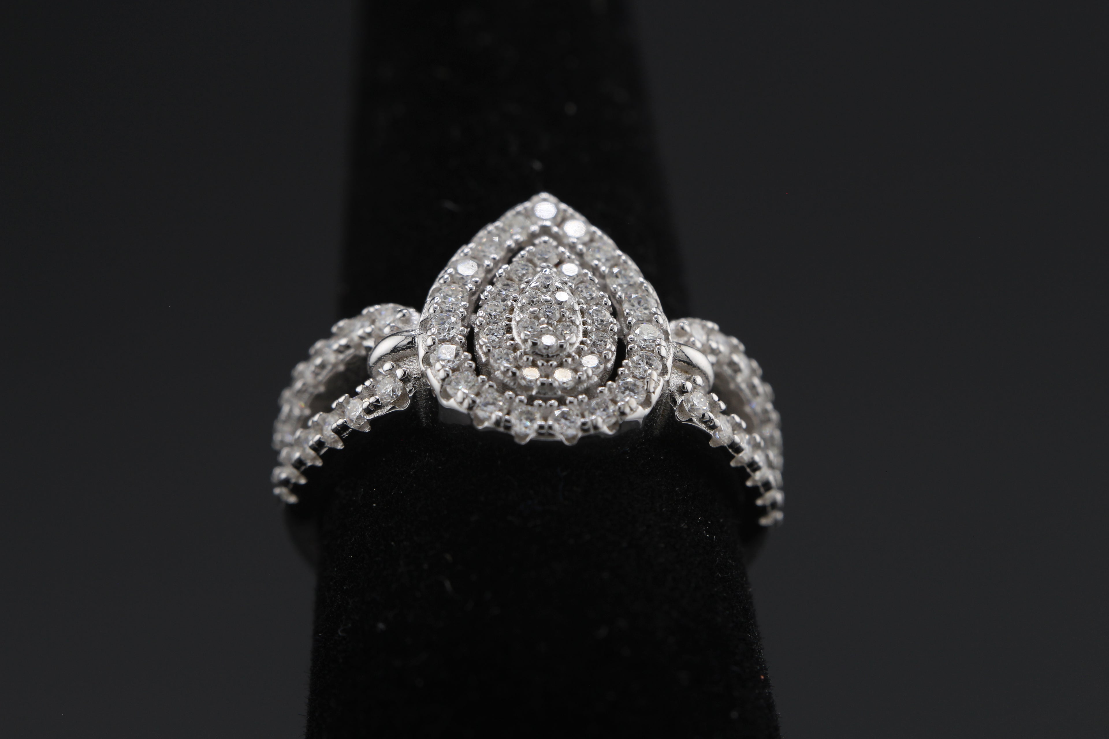 Luminary Pear Ring