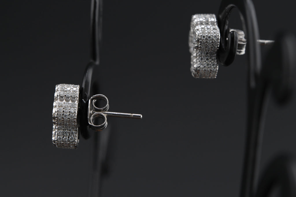 Lunar Cross Studs