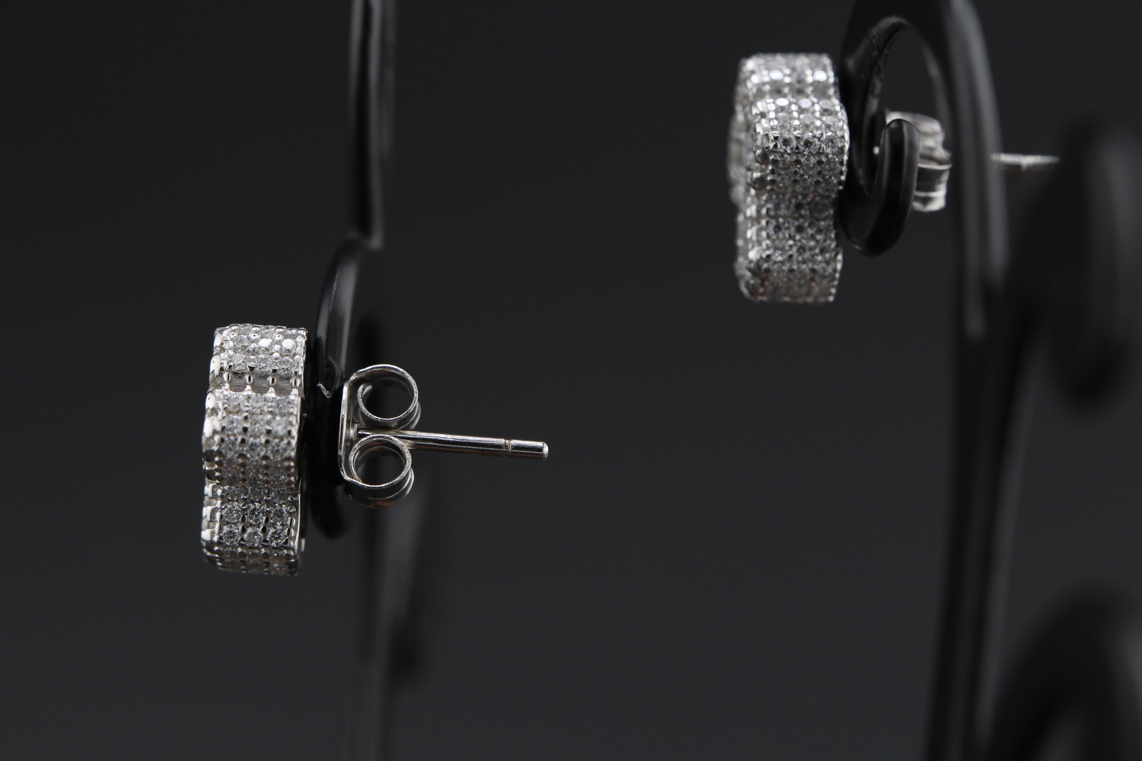 Lunar Cross Studs