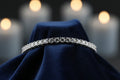 Lunar Cascade CZ Tennis Bracelet