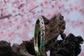 Blossom Dynasty — Asian-Inspired Enamel Floral Bangle Bracelet (3 options)