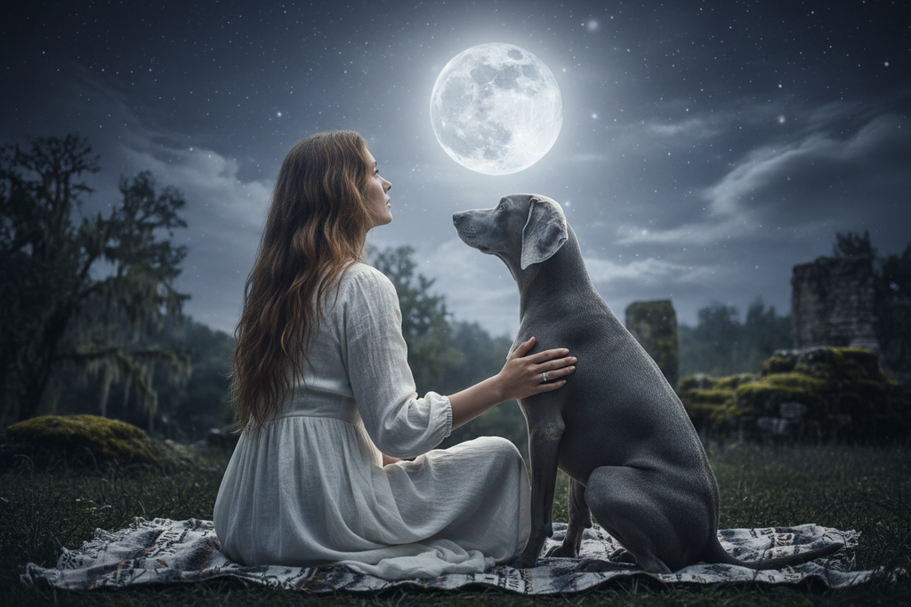 Lunar Eternity Band moonlit lifestyle image